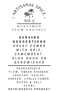 No. 5 Huntsman Chutney - Artisanal Spice