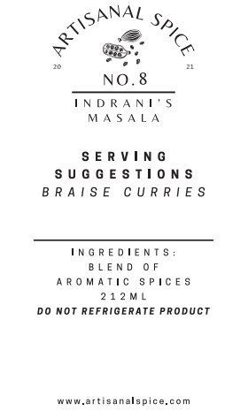 No. 8 Indrani's Masala - Artisanal Spice