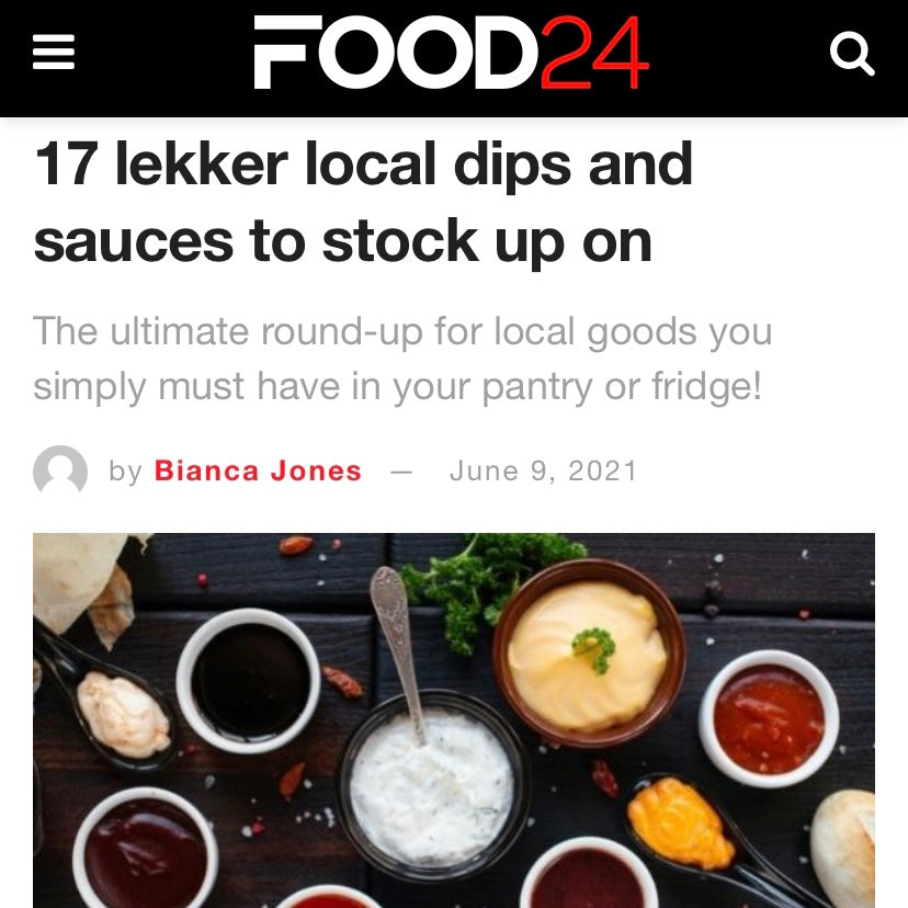 Artisanal Spice featured on Food 24!!!